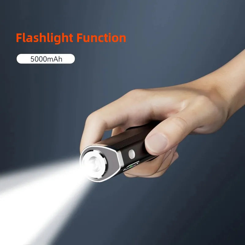 3-in-1 Digital Rechargeable Hand Warmer, Power Bank & Flashlight – Stay Warm, Powered, and Ready On-the-Go (10000 mAh)