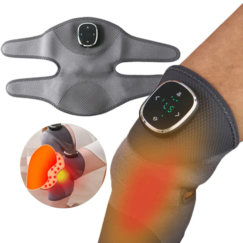 Say Goodbye To Joints Pain With Our New Wireless Smart Knee Massager – Infrared Heating & Hot Compress for Joint Pain Relief and Physiotherapy Therapy