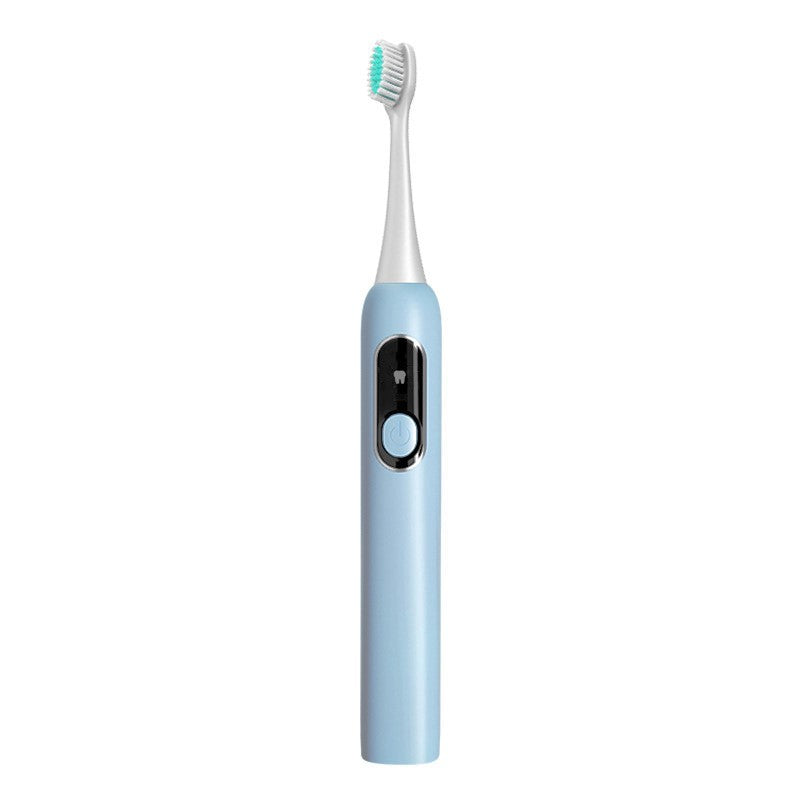 Waterproof Sonic Electric Toothbrush – Rechargeable, Soft Bristles, LED Display