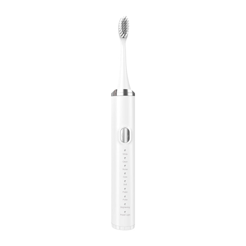 Waterproof Sonic Electric Toothbrush – Rechargeable with Travel Case & Self-Cleaning Feature